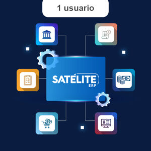 Licenciamiento 1 Usuario - Implementación 6 Módulos Satélite ERP (Saas) -